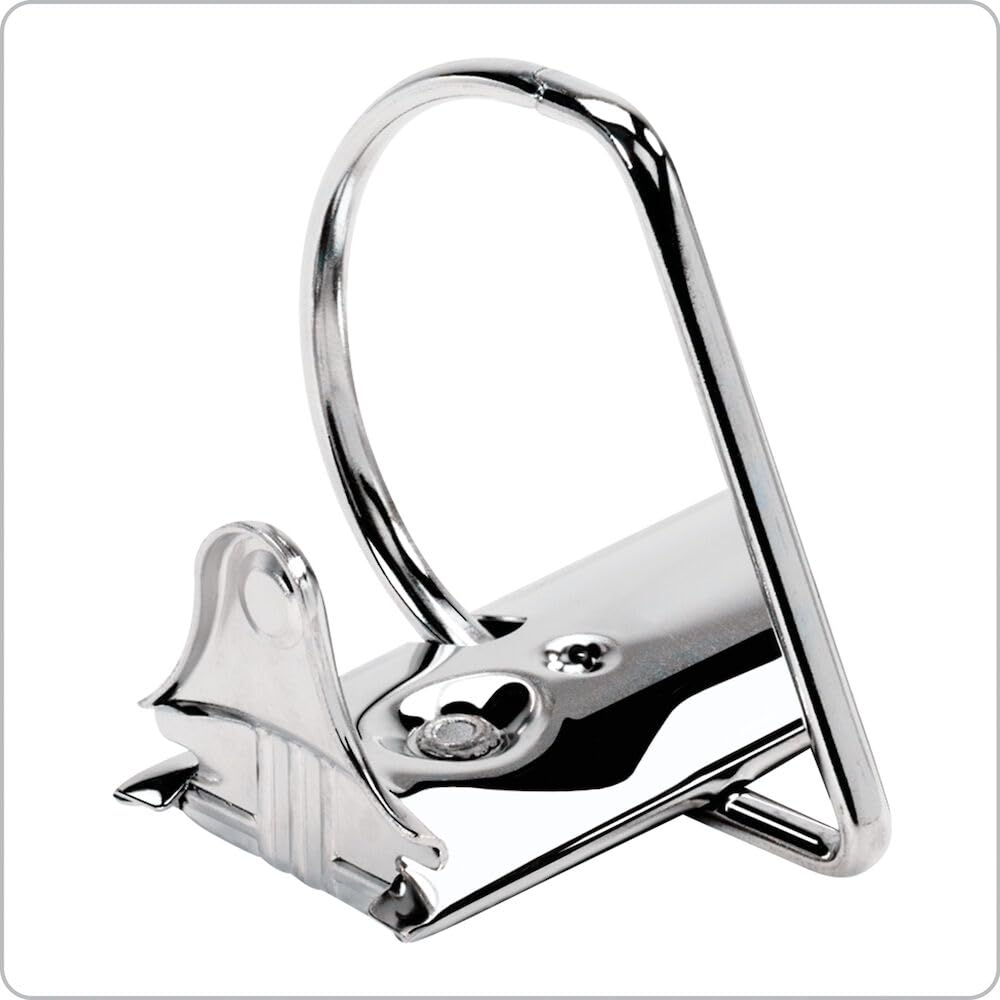 Cardinal Performer 3-Ring Binders 1 Inch, Non-Locking Slant D-Rings, 240 Sheet Capacity, ClearVue Presentation, PVC-Free, White - 4 Pack (27200) - Perfect for School, Office, and Home Organization