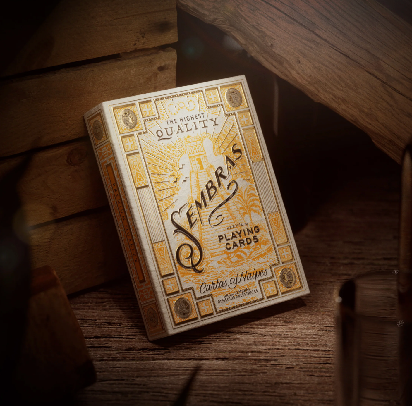 Premium Sembras Playing Cards by Theory11 - Elegant Design for Magic Tricks, Poker Games & Cardistry - Perfect for Professional Magicians & Card Enthusiasts
