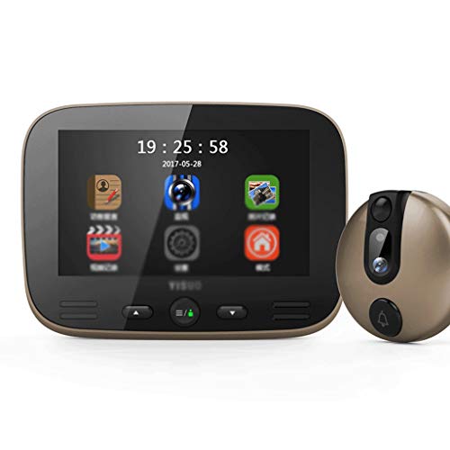 Wireless Doorbell Kit for Home - Adjustable Volume & LED Flash Notification - Easy Installation Battery Powered Door Chime - Ideal for Apartments, Houses & Offices