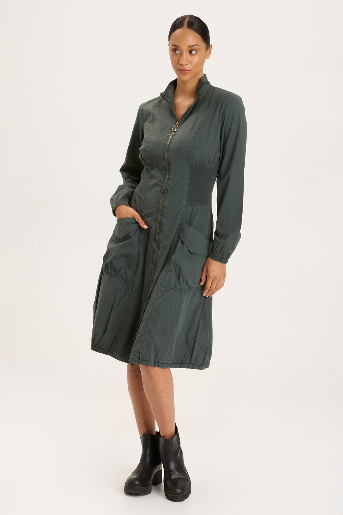 Deschutes Jacket Dress for Women - Stylish & Versatile Outerwear with Pockets | Perfect for Work, Travel & Outdoor Adventures