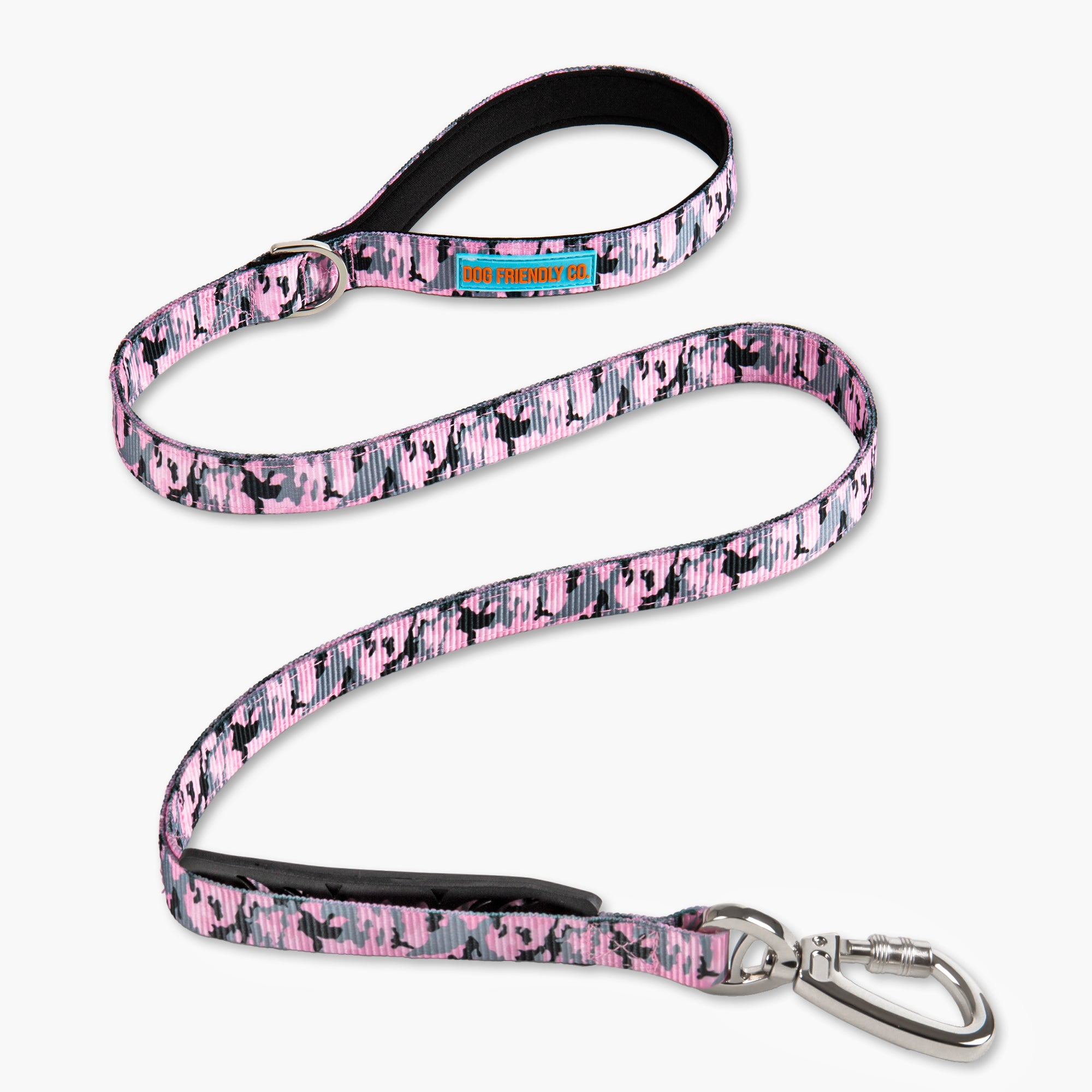 Premium Pink Camo Dog Leash - Strong & Durable Classic Dog Lead for Small & Medium Dogs - Perfect for Walking, Training & Outdoor Adventures