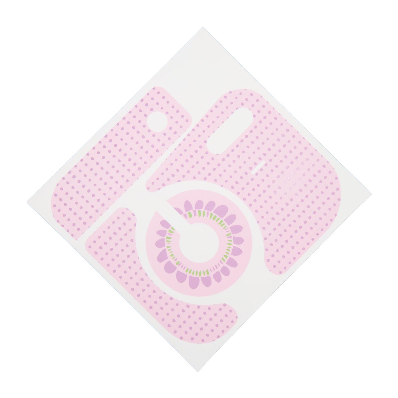 Decorative Sticker for Instant Camera Body - Cute & Precise PVC Stickers - Easy to Attach & Remove (Pink) - Perfect for Fujifilm Instax Mini, Polaroid & DIY Camera Customization