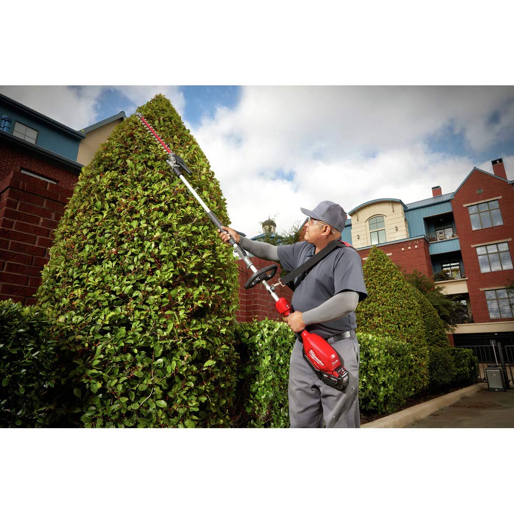 Milwaukee Clipper Attachment - Cordless Battery Powered 60.5 Inch Trimming Tool for Landscaping & Gardening | Perfect for Hedge Trimming, Lawn Edging & Yard Maintenance