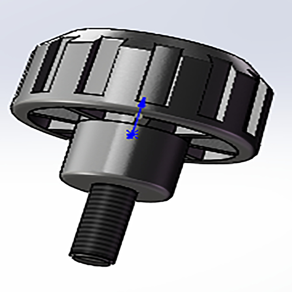 SSA22V 99 Drop Foot Lock Knob - Heavy Duty Replacement Part for Industrial Equipment - Perfect for Machinery, Automotive, and Manufacturing Applications