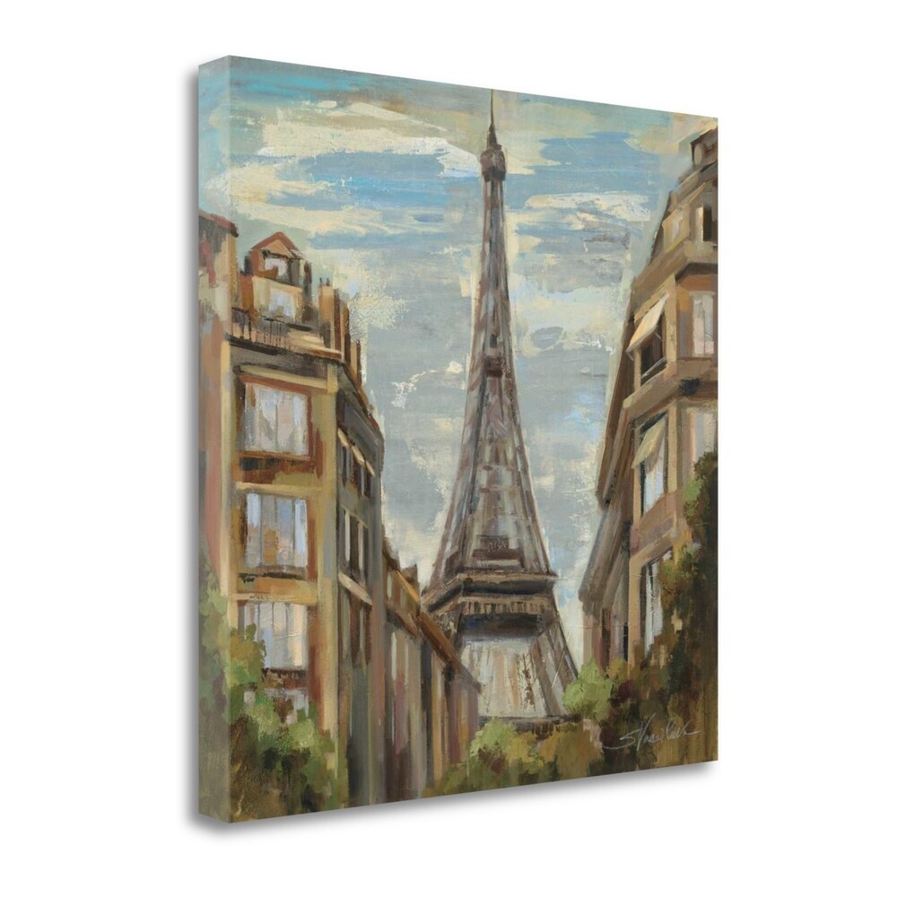 Silvia Vassileva 'A Moment in Paris' Giclee Art Print on Gallery Wrapped Canvas - Perfect for Living Room, Bedroom & Office Wall Decor
