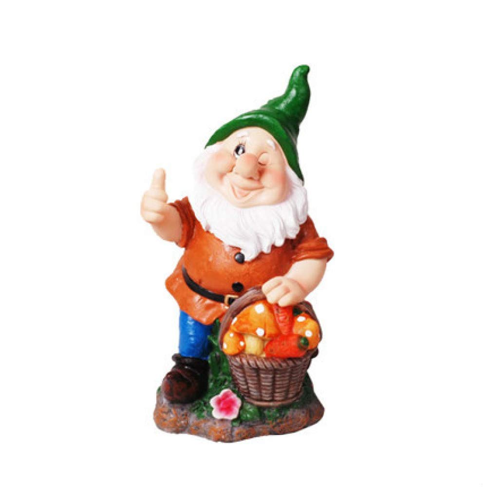 LEYAR Seven Dwarfs Resin Garden Statue - Outdoor Decor Sculpture for Kindergarten, Courtyard & Landscape Design | Durable Garden Supplies for Disney-Themed Decorations