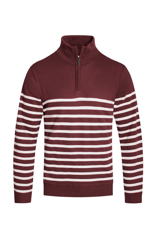 Quarter Zipper Pullover Sweater for Men & Women - Soft Fleece Lined Comfortable Casual Wear - Perfect for Outdoor Activities, Work & Travel