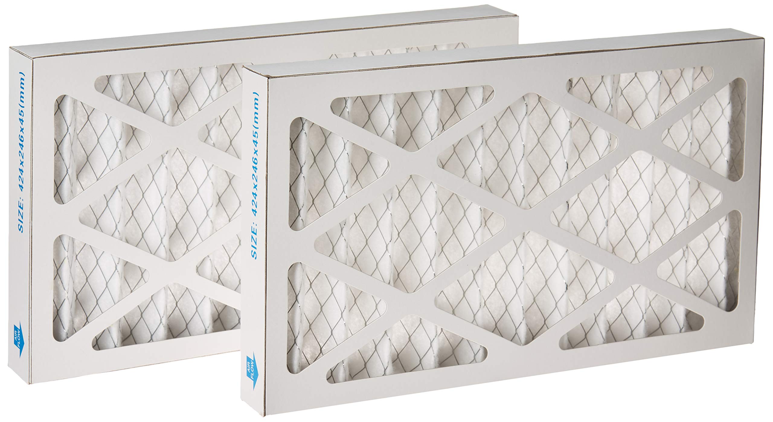 WEN 90243-027-2 5-Micron Replacement Air Filters, 2-Pack - Compatible with WEN 3410 Air Filtration System - Perfect for Woodworking, Dust Collection & Workshop Air Purification