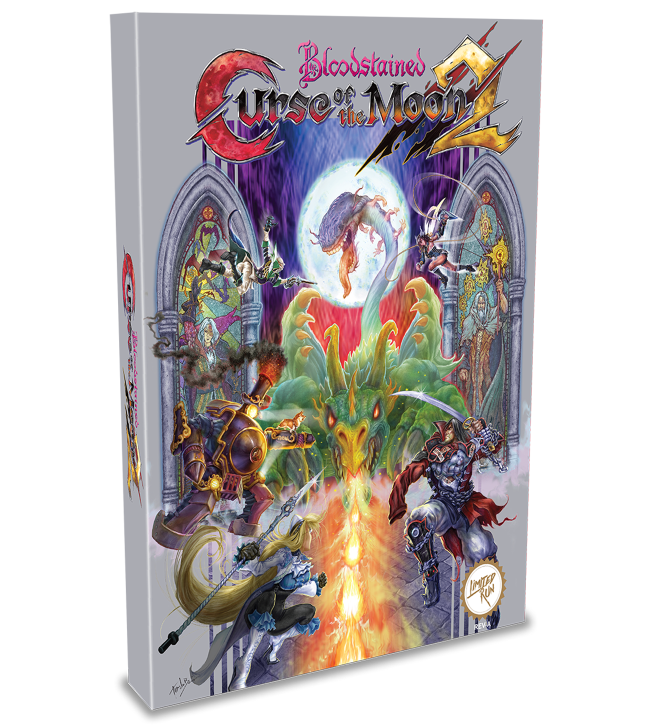 Bloodstained: Curse of the Moon 2 Classic Edition (Limited Run #390) for PS4 - Retro-Style Action Platformer Game for Horror Fans & Collectors
