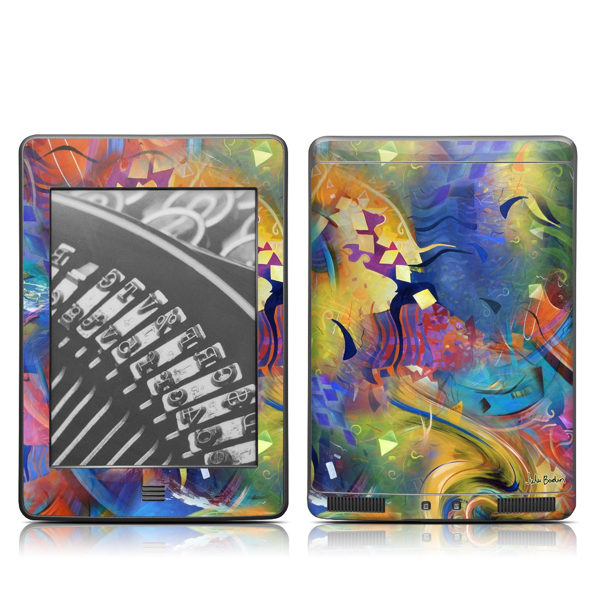 Decalgirl Kindle Touch Skin - Fascination Design | Protective Vinyl Cover for Kindle Touch (Not Compatible with Kindle Paperwhite) | Perfect for Reading, Travel & Personalization