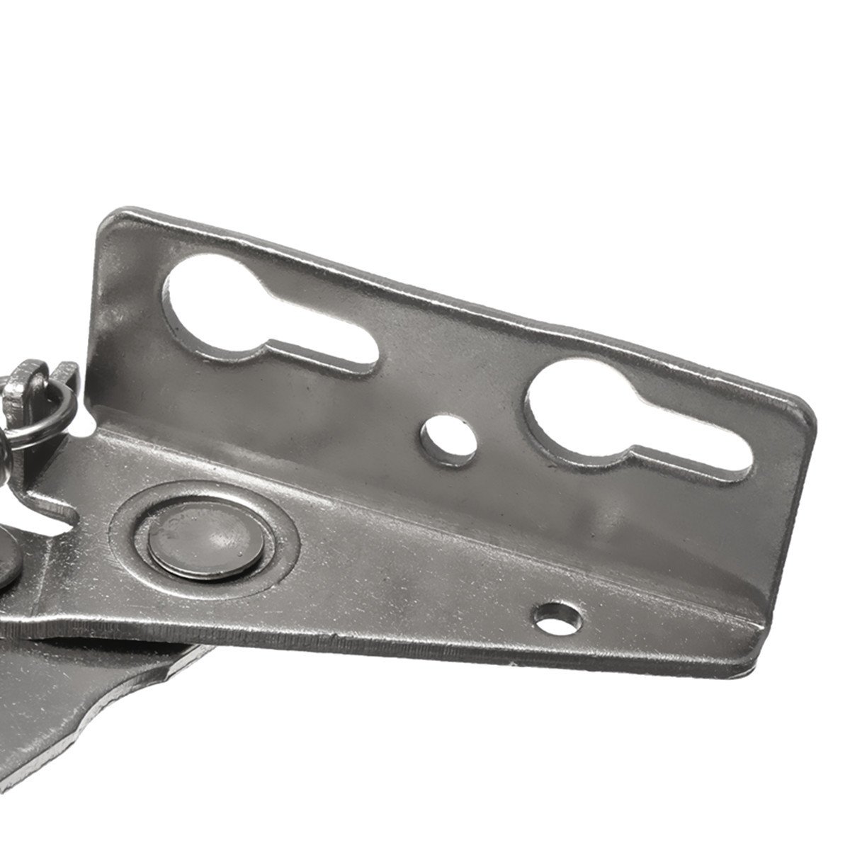 80 Degree Sprung Hinges for Kitchen Cabinets - Upper Door Lift Support Hardware (Left & Right Pair) - Perfect for Cabinet Door Stay Flap and Top Mount Applications