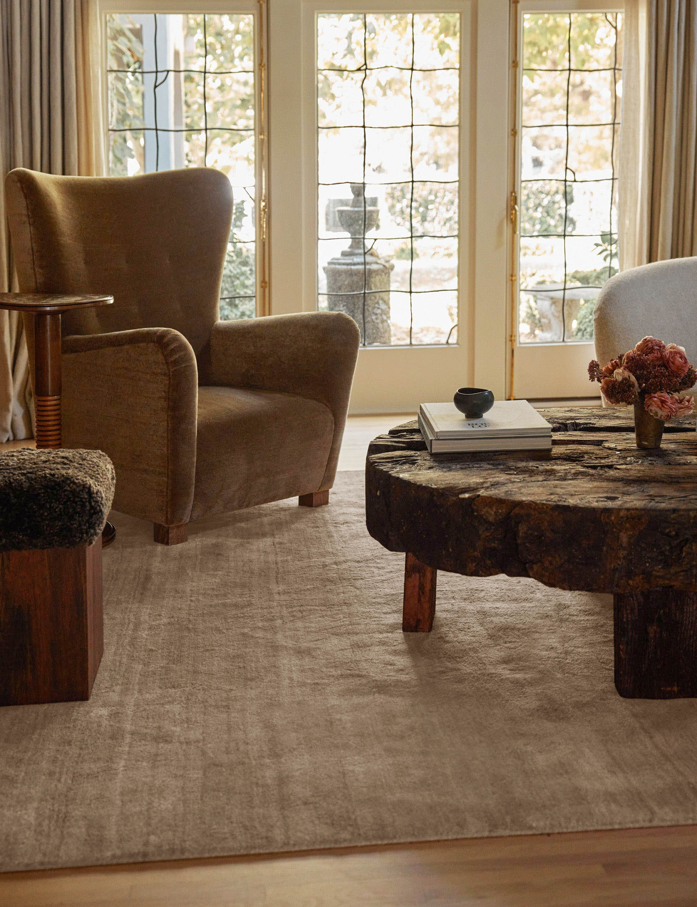 Chiltern Handmade Rug by Jake Arnold - Premium Handwoven Bohemian Area Rug for Living Room, Bedroom & Dining Room Decor