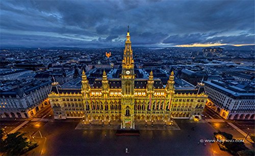 Vienna Austria Travel Postcards - Set of 10 Scenic Landmark Views | Perfect for Collectors, Souvenirs & Travel Memories