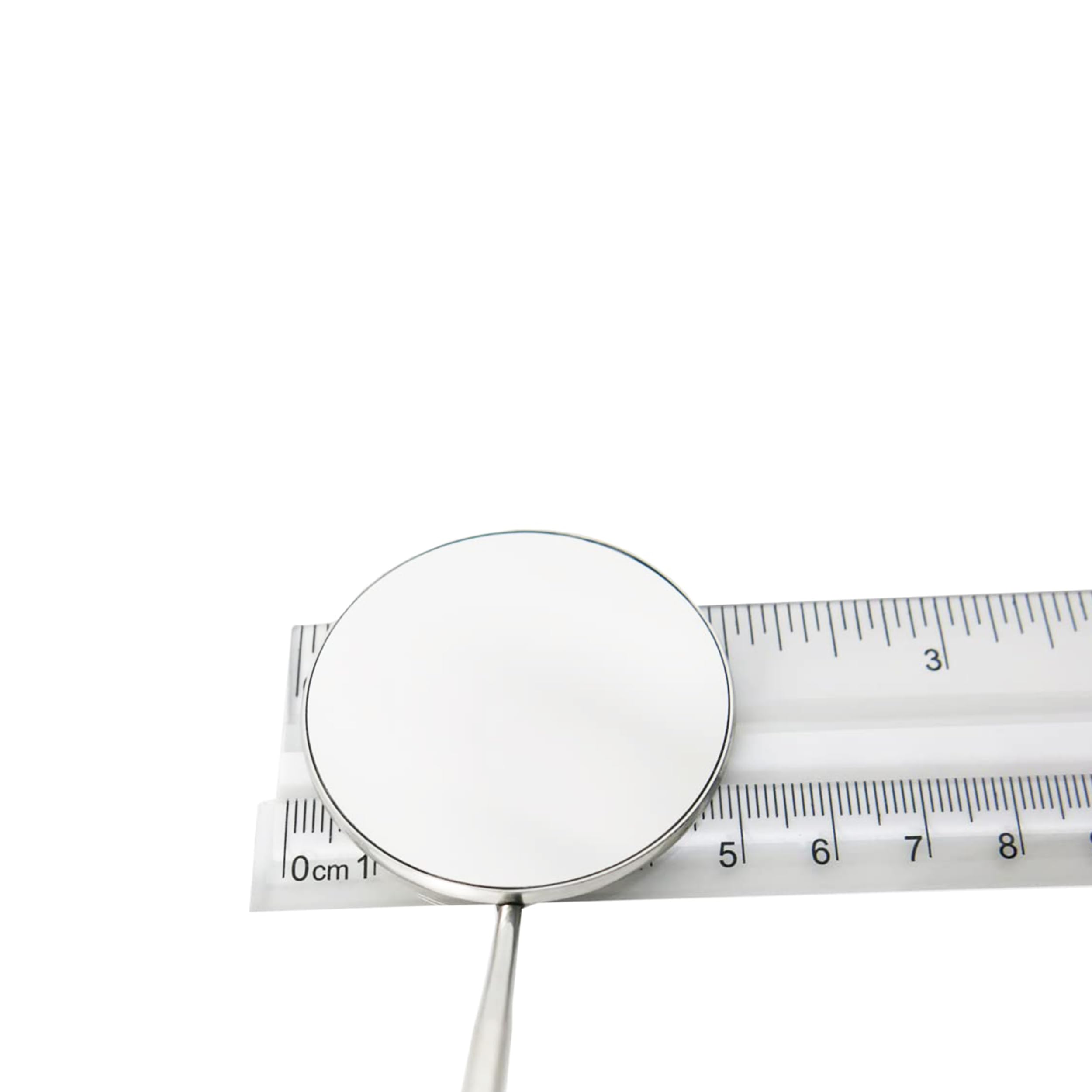 Professional Dental Oral Photography Mirror - 50mm Round Large Dentist Mirror for Teeth Inspection, Inside Mouth Exam & Orthodontic Pictures | Perfect for Dentists, Hygienists & Home Dental Care