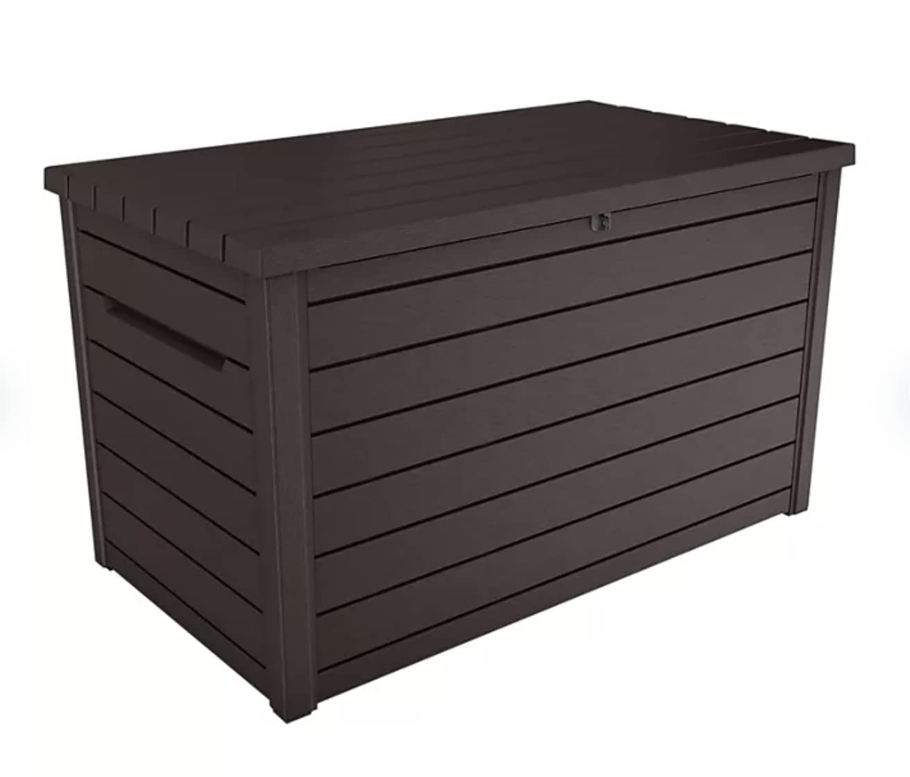 Keter XXL 230 Gallon (870 Liter) Heavy-Duty Plastic Deck Storage Box - Waterproof Outdoor Patio & Garden Furniture Organizer - Perfect for Cushion Storage, Pool Toys, and Backyard Equipment