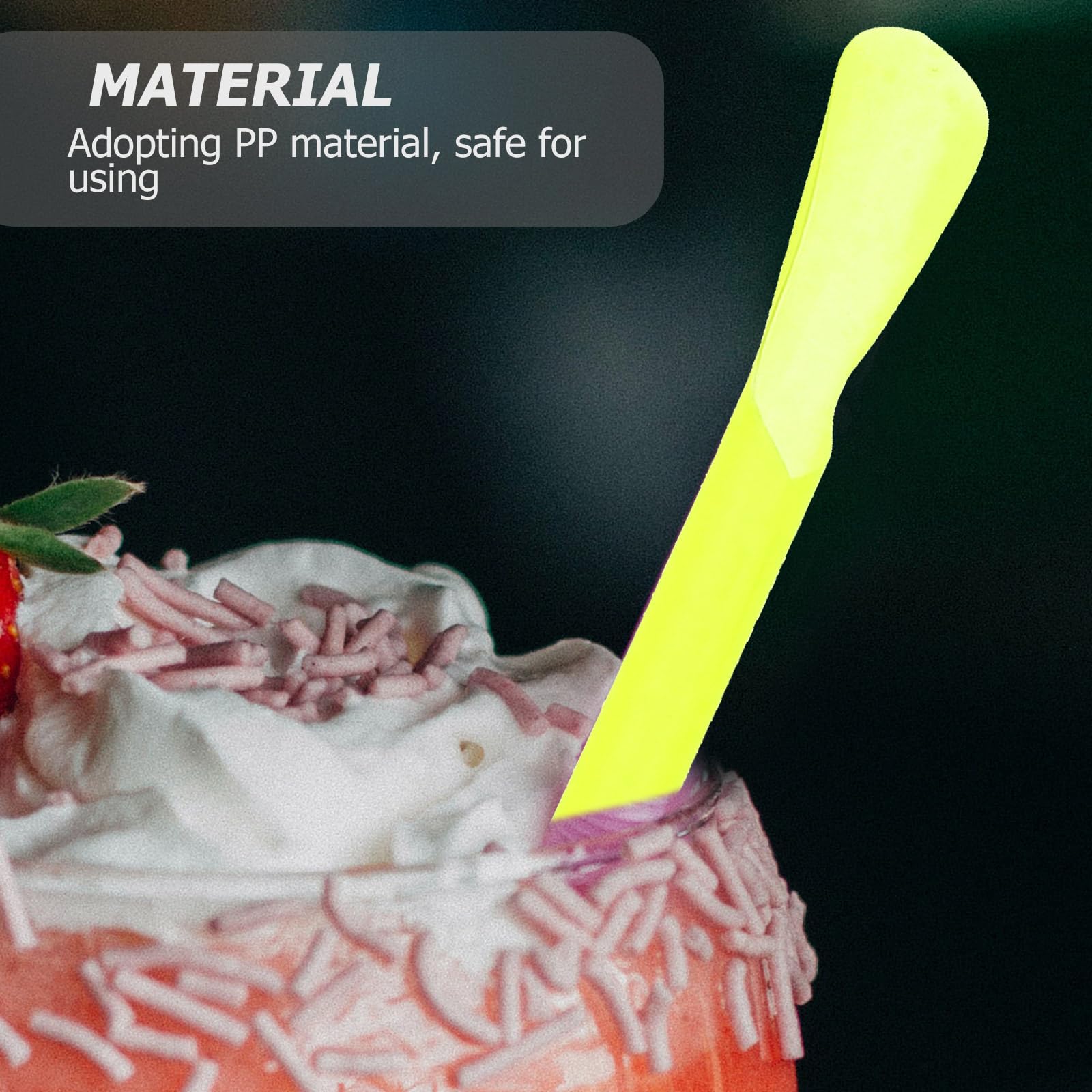 150pcs Disposable Spoon Straws - Plastic Snow Cone Spoon Straws for Slushy, Shaved Ice & Smoothies - BPA-Free Mixed Color Drinking Utensils for Parties, Picnics & Summer Treats