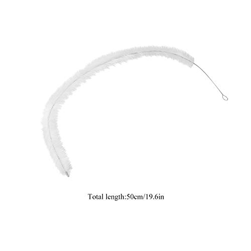 Flexible Aquarium Hose Brush - Fish Tank Tube Cleaner for Air Pump, Water Pipes & Kitchen Use | Durable Tank Cleaning Brush for Home & Aquarium Maintenance