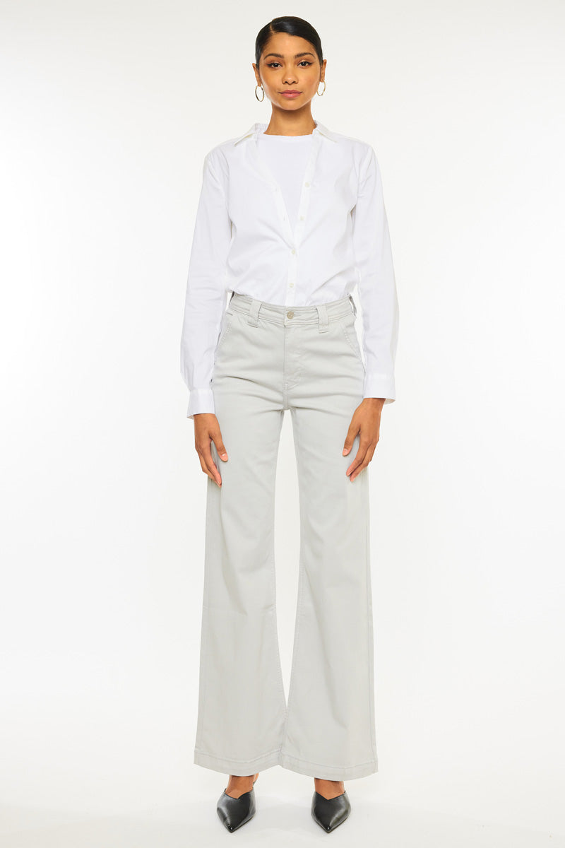 Calypso High Rise Holly Flare Jeans for Women - Stretchy Denim Pants with Flared Legs - Perfect for Casual Outfits, Date Nights & 70s Vintage Style Looks