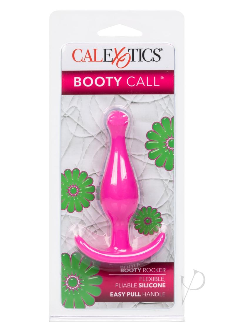 Premium Silicone Butt Plug - Booty Call Booty Rocker in Pink | Comfortable & Safe Anal Toy for Beginners & Experts | Perfect for Solo Play, Couples & BDSM Scenes