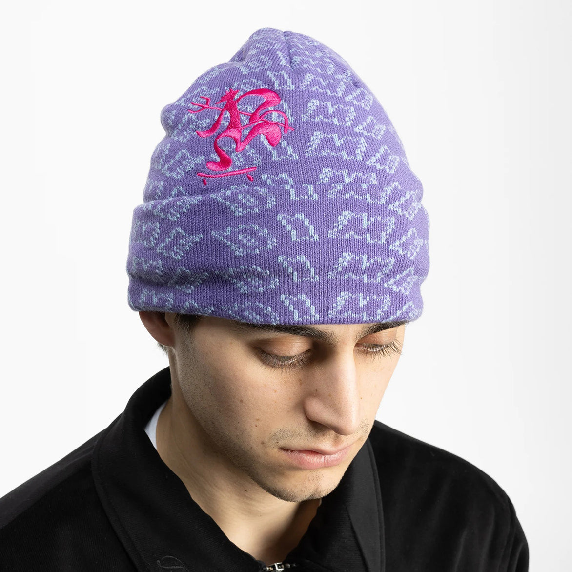 Choper Fold Beanie - Soft & Warm Winter Hat for Men & Women - Lavender - Perfect for Skiing, Hiking & Outdoor Activities