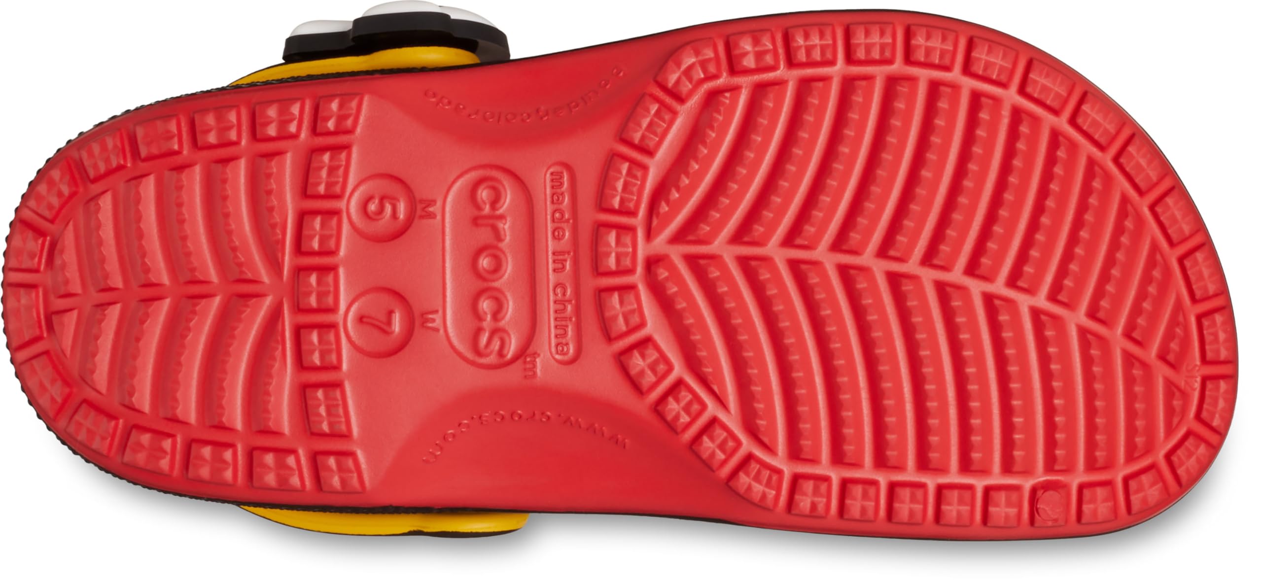Crocs Unisex-Adult Disney Mickey Mouse IAM Classic Clog - Comfortable Slip-On Shoes for Men & Women - Perfect for Casual Wear, Indoor & Outdoor Activities