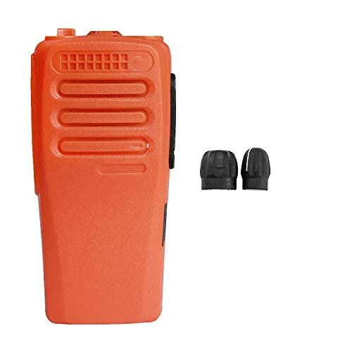 Replacement Front Housing Case for Motorola CP200D Two-Way Radio (Orange) - Durable Protective Cover for CP200D Walkie Talkie | Perfect for Construction, Security & Outdoor Communication