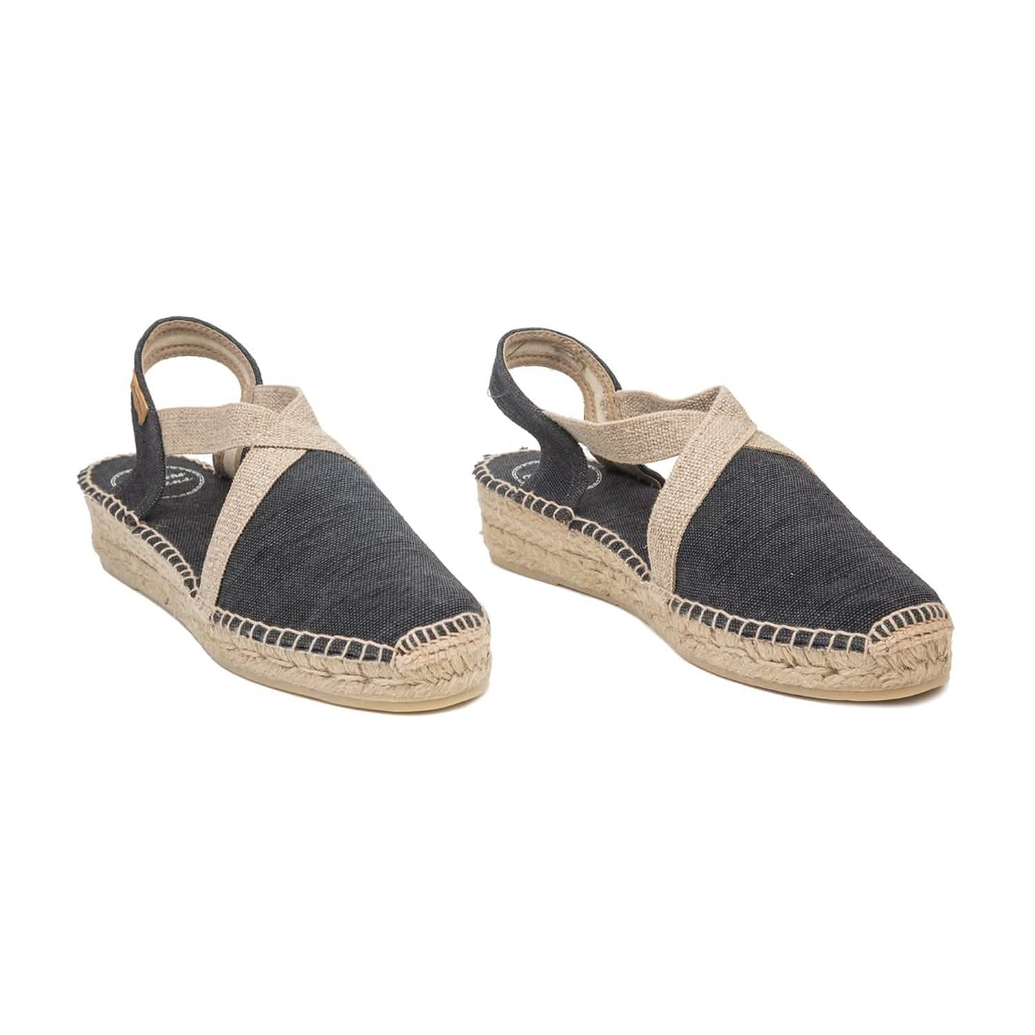 Women's Plain Canvas Wedge Espadrille Shoes - Comfortable Summer Casual Flats with Jute Sole | Perfect for Beach, Vacation & Everyday Wear - Verdi V