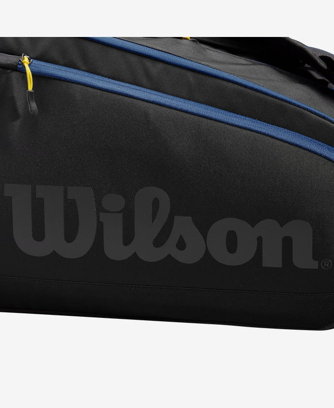 Wilson US Open Tour Tennis Bag 12 Pack - Premium Tennis Gear for Players & Coaches - Perfect for Tournaments, Practice & Travel
