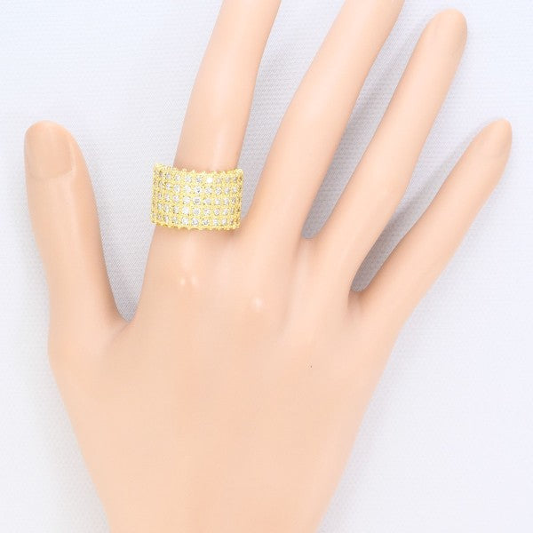 18K Yellow Gold Diamond Ring for Women - Elegant Wedding, Engagement & Anniversary Jewelry Gift - Perfect for Special Occasions & Everyday Luxury