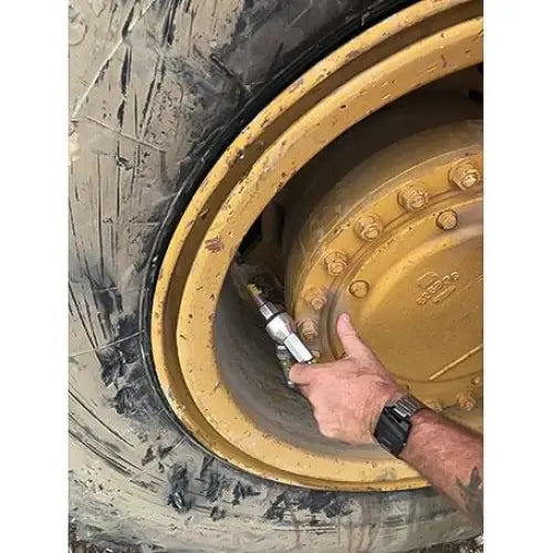 AME 51236 Large Bore Valve Core Remover Tool - Lock On & 360° Rotation for Heavy Duty Tires - Perfect for Truck, Tractor & Off-Road Vehicle Maintenance