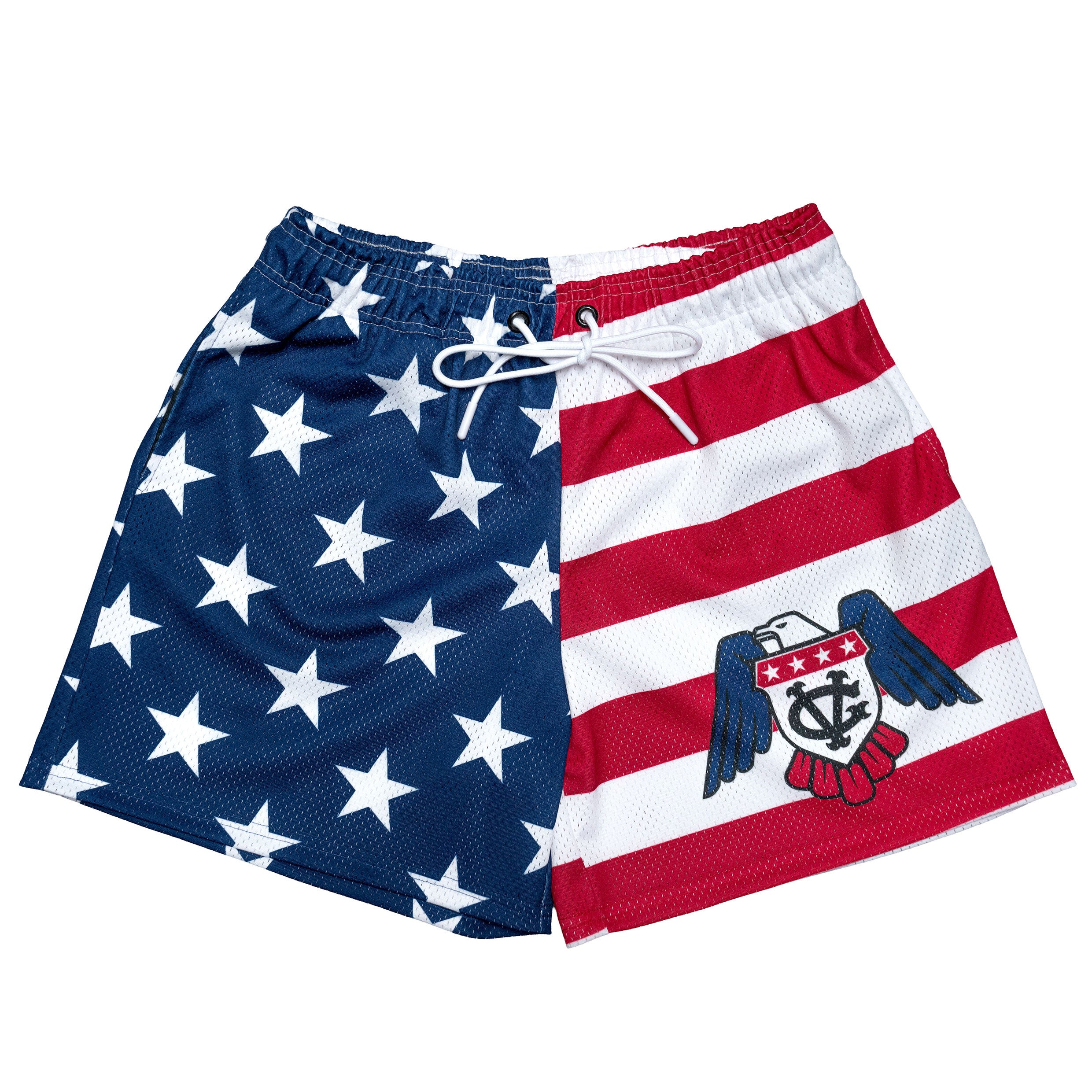 1776 Men's Athletic Mesh Shorts - Lightweight, Breathable & Quick-Dry for Running, Gym & Outdoor Activities