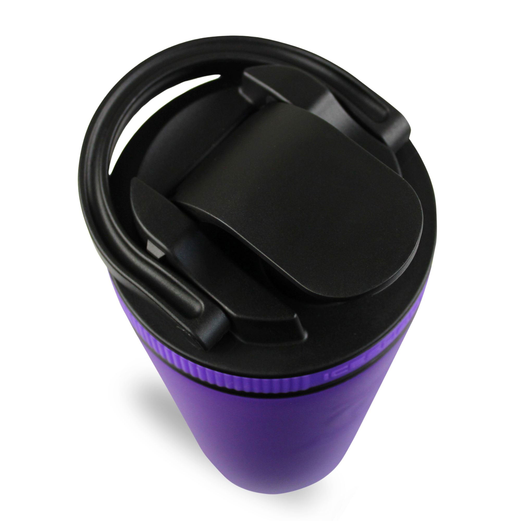 26oz Ice Shaker Matte Series - Purple Protein Shaker Bottle for Gym, Workout & Travel | Leakproof & BPA Free | Perfect for Protein Powder, Pre-Workout & Smoothies