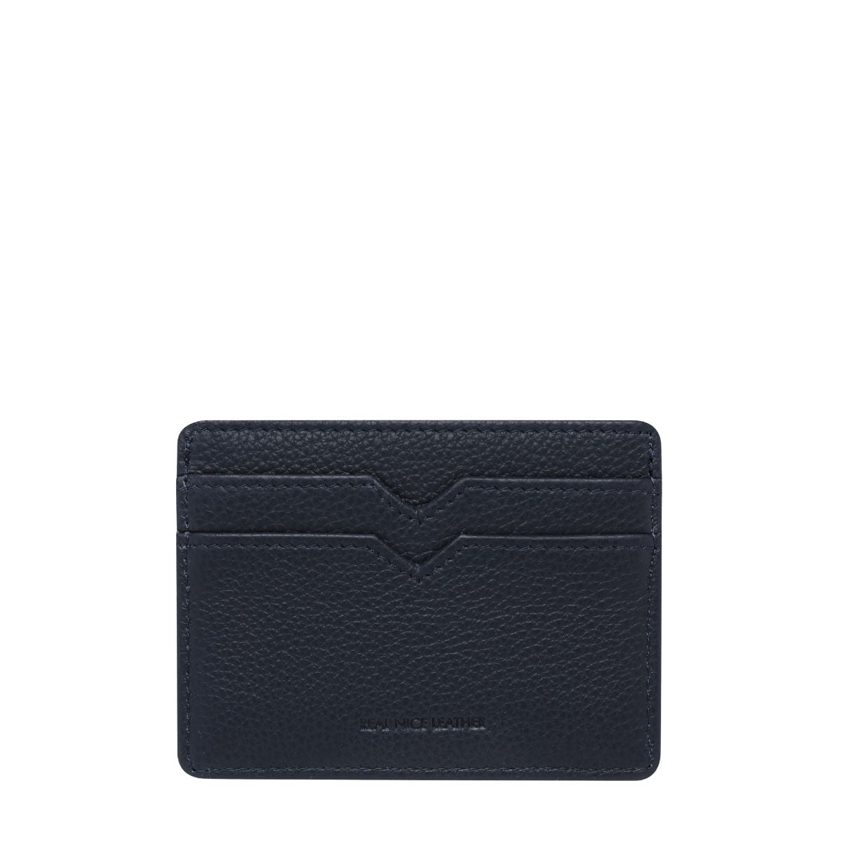 STATUS ANXIETY Together For Now Genuine Leather Card Holder - Slim RFID Blocking Wallet for Men & Women | Perfect for Everyday Use, Travel, and Minimalist Lifestyle