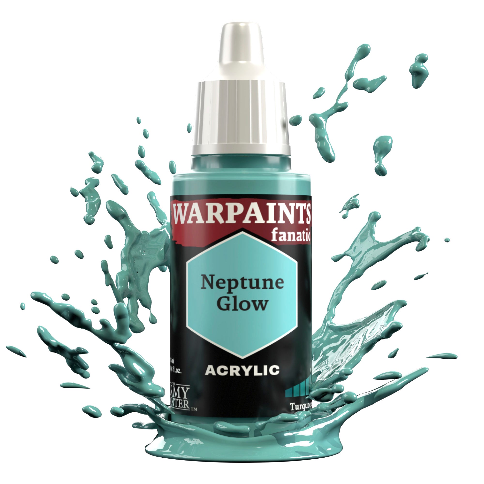 Warpaints Fanatic: Neptune Glow - High-Quality Face & Body Paint for Cosplay, Halloween & Festival Makeup - Perfect for Costume Parties & Creative Art Projects