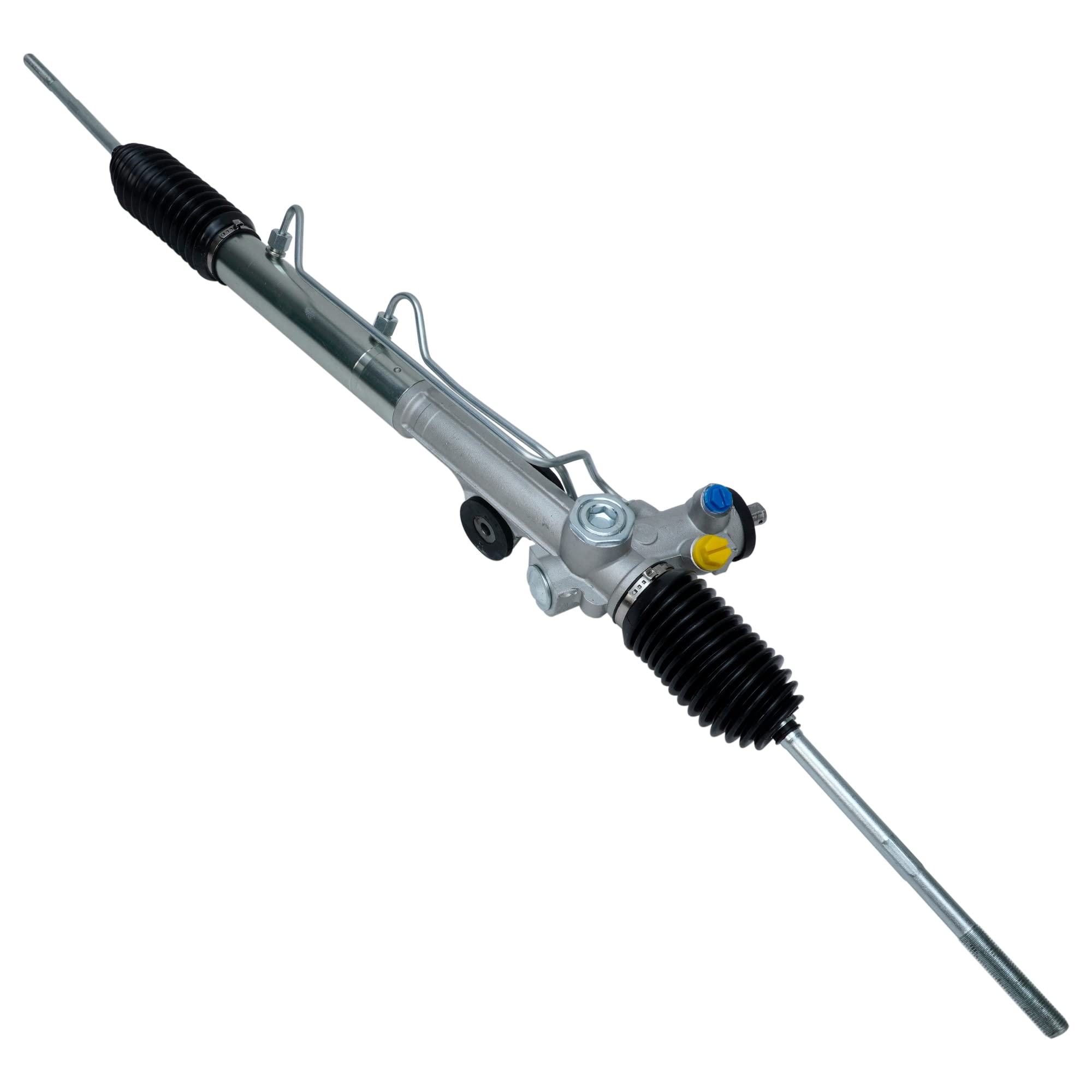 Detroit Axle Complete 3-Piece Power Steering Rack and Pinion Kit for 1984-1987 Chevrolet Corvette C4 - Includes Outer Tie Rods - Direct Replacement for 84 85 86 87 Models - Perfect for Restoration & Performance Upgrades