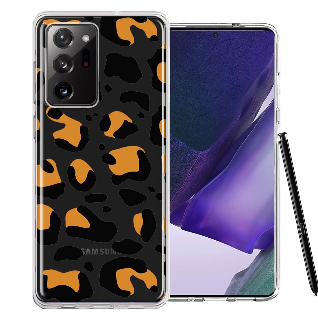 Samsung Galaxy Note 20 Ultra Case - Premium Wild Leopard & Jaguar Print Phone Cover | Durable Protection for Work, Travel & Outdoor Adventures