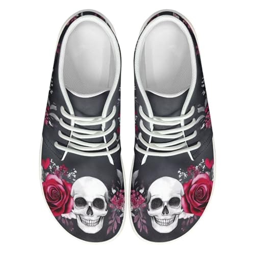Rose Skull Grey