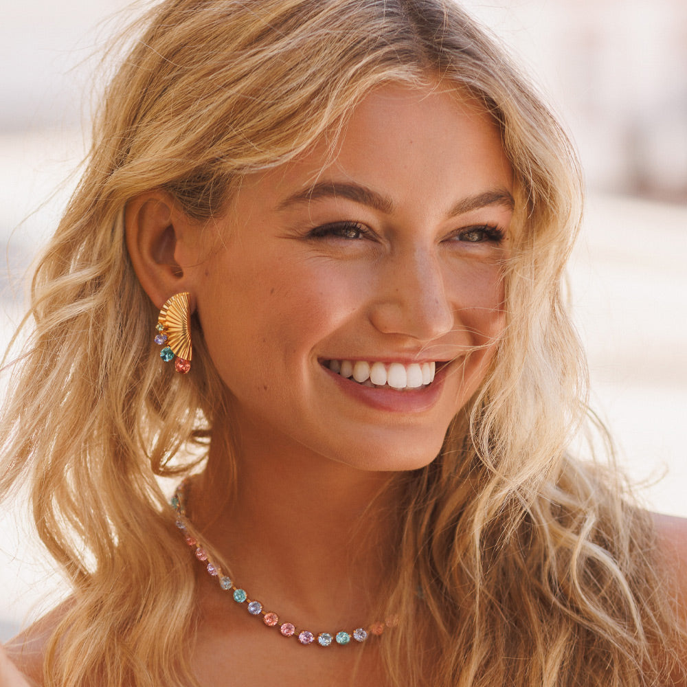 Stylish Cassie Earrings & Candy Combo Set - Trendy Fashion Jewelry for Women | Perfect for Parties, Gifts & Everyday Wear