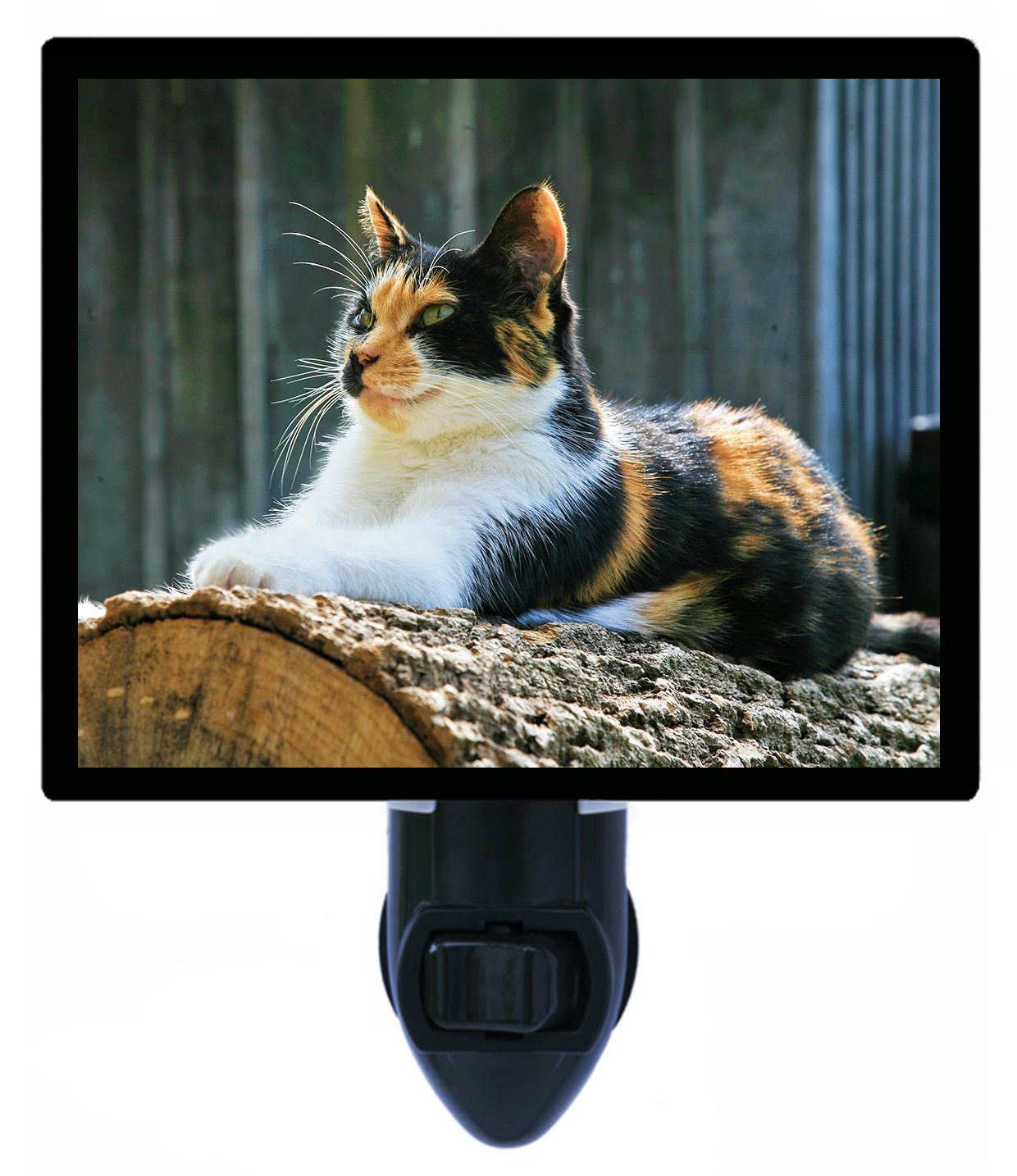 Calico Cat Night Light for Bedroom - Cute Cat-Shaped LED Night Lamp for Kids & Adults - Perfect for Nursery, Bedside, Hallway, and Home Decor