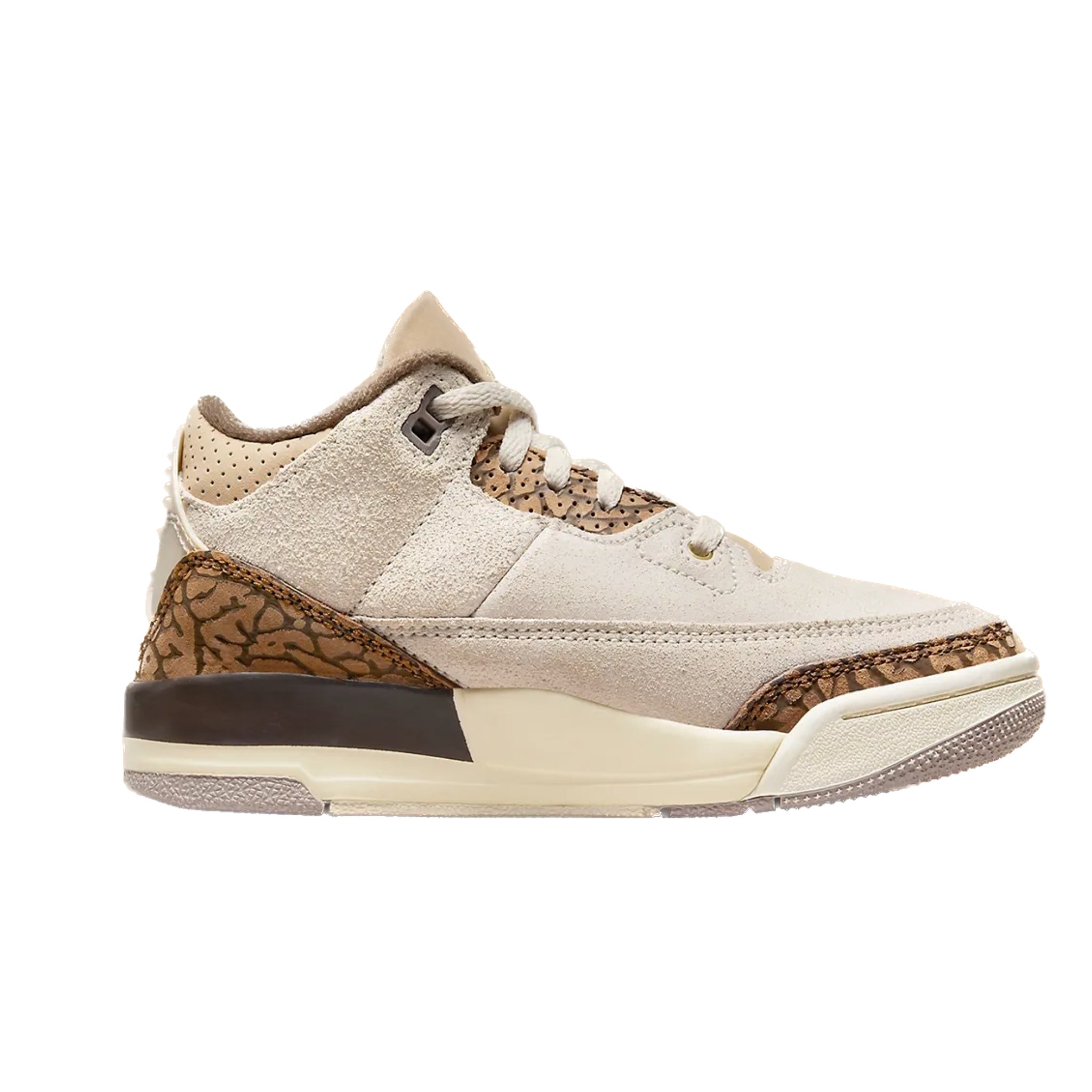 Air Jordan 3 Retro Palomino GS Sneakers - Light Orewood Brown/Metallic Gold/British Tan - Basketball Shoes for Kids & Teens - Perfect for School, Sports & Casual Wear