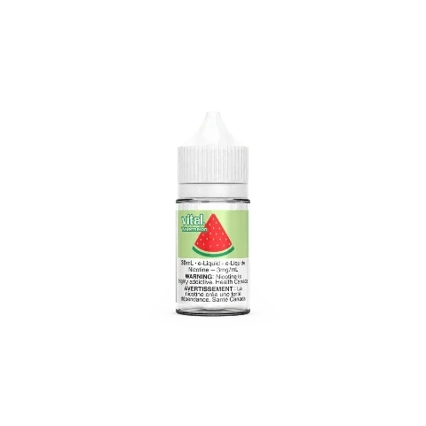 Premium Watermelon Flavor E-Liquid - 30mL Bottle (Alberta) | Refreshing Vape Juice for All-Day Enjoyment | Perfect for Vaping at Home, Work or Travel