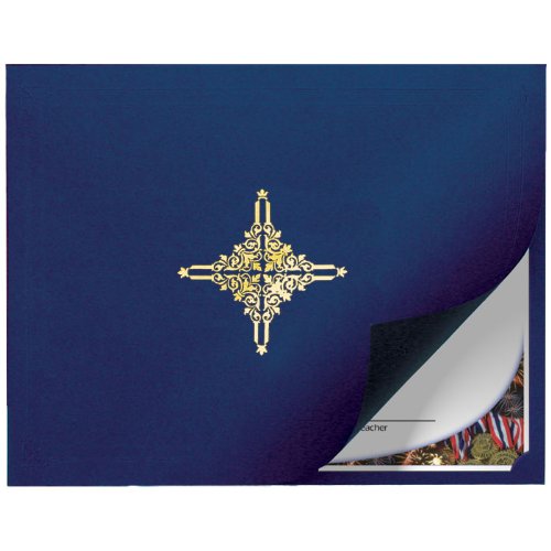 Blue With Gold Star