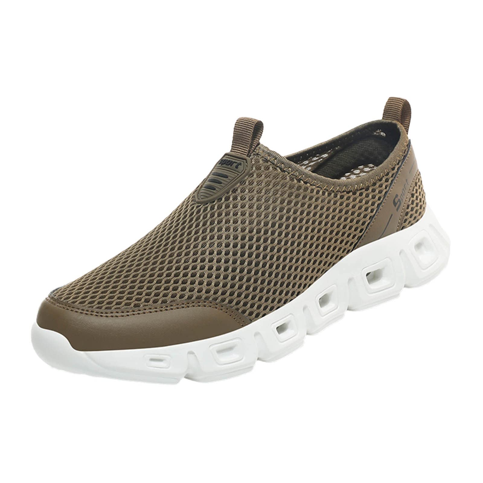 **Men's Lightweight Breathable Walking Shoes - Summer Casual Mesh Sneakers for Comfort & Style | Perfect for Travel, Work & Daily Wear**