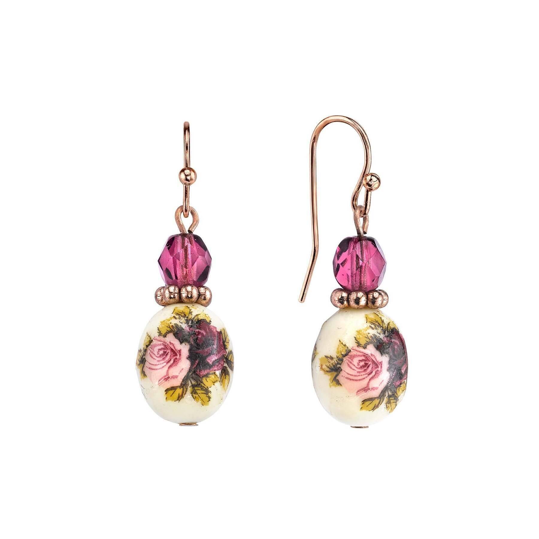Rose Gold Tone And Purple