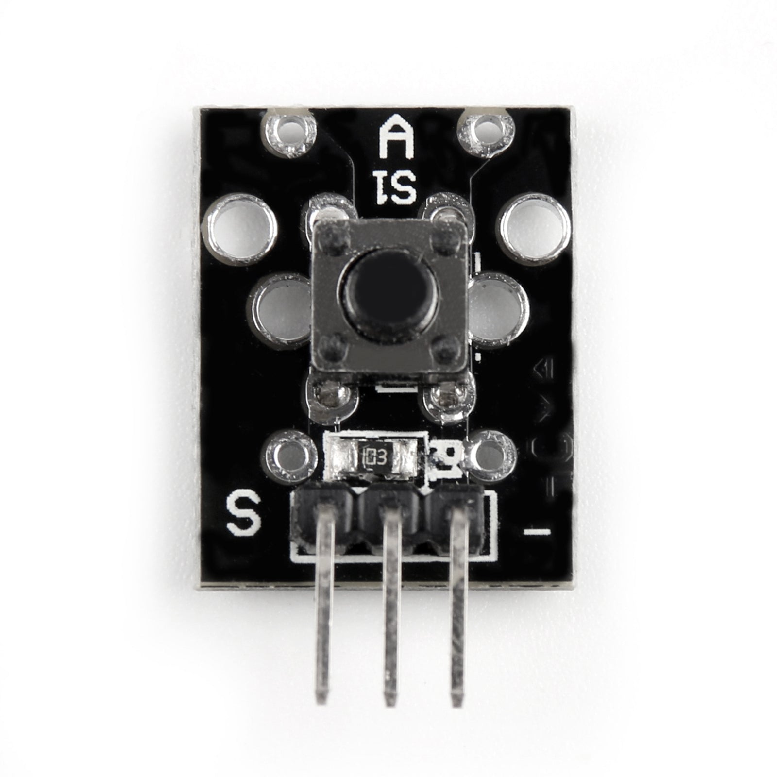 10Pcs KY-004 3 Pin Button Key Switch Sensor Module for Arduino AVR PIC - DIY Electronics Projects, Robotics & Home Automation Control