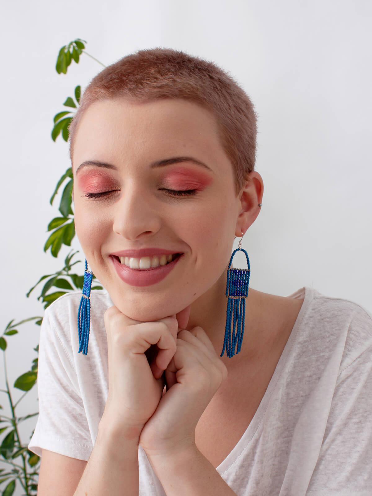 Melako Elegant Dangle Earrings for Women - Sterling Silver Boho Chic Jewelry - Perfect for Parties, Weddings & Everyday Wear