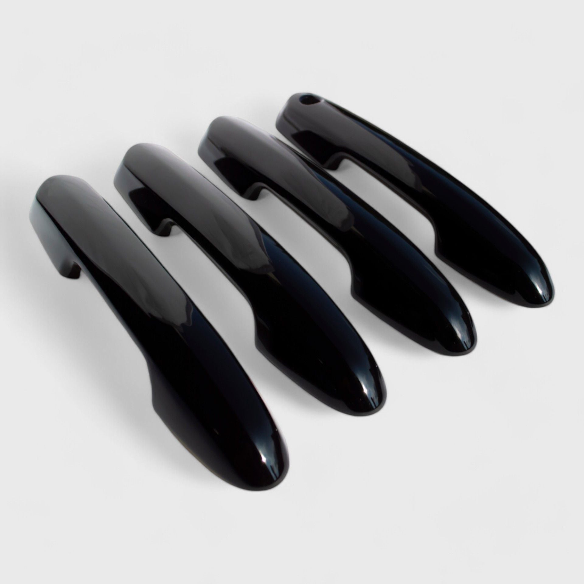Gloss Black Chrome Delete Door Handle Cover with Keyless Entry Sensors - DH6299BLK | Perfect for Car Customization & Vehicle Styling Upgrades
