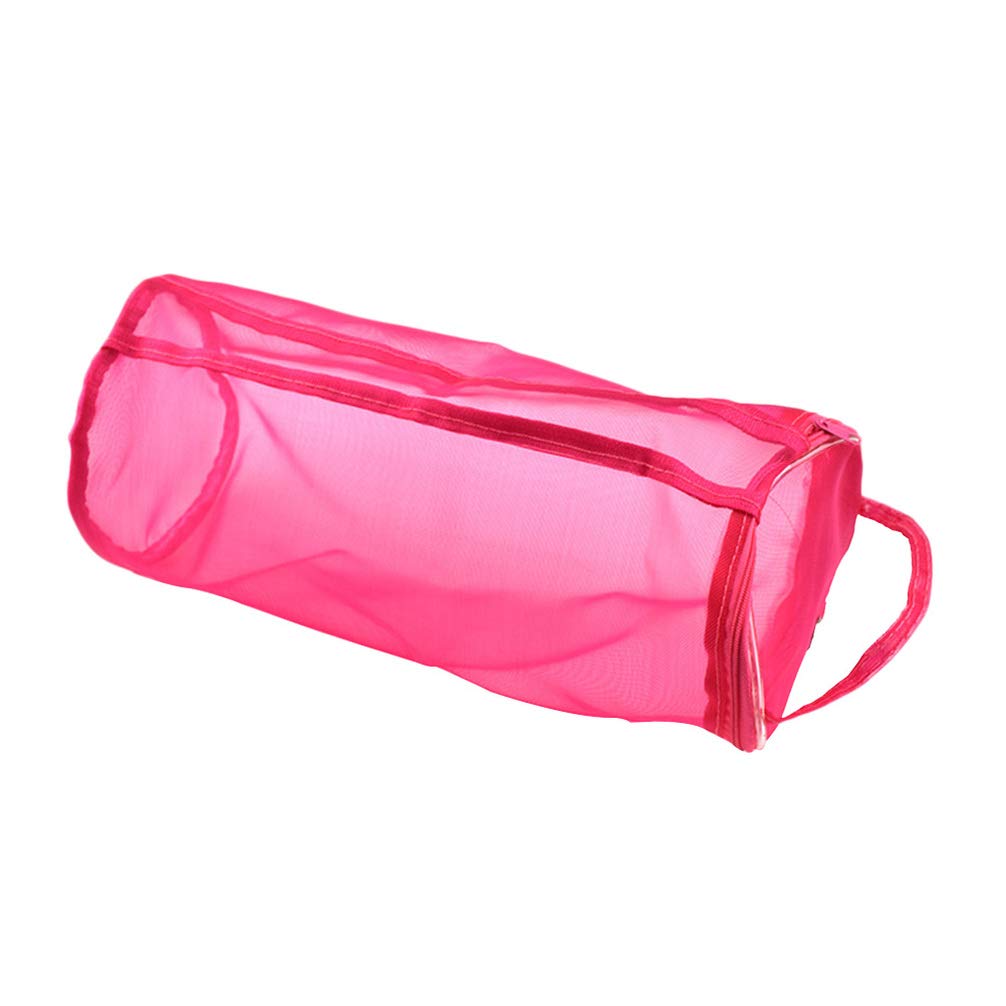 EXCEART Mesh Knitting Storage Bag - Yarn Organizer for Crochet Hooks & Needles, Portable Travel Tote for Wool Craft Supplies | Perfect for Knitting Projects, Crochet Storage & On-the-Go Crafters