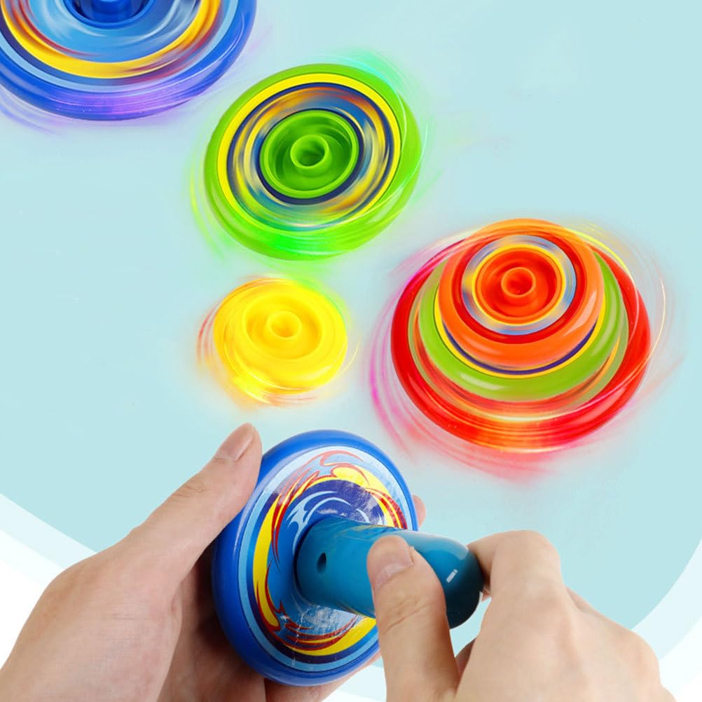 1 Set Stacking Tops Toys - Colorful Stackable Spinning Tops for Kids, Fun Educational STEM Toys for Boys & Girls - Perfect for Birthday Gifts, Classroom Activities & Family Game Night