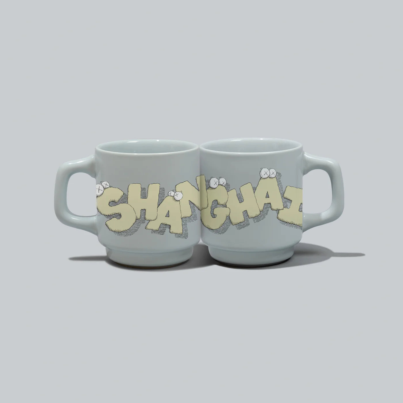 KAWS HOLIDAY Shanghai Ceramic Coffee Mug - Limited Edition Collectible for Home, Office & Gift Giving